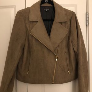 J.Crew Suede Biker Jacket
